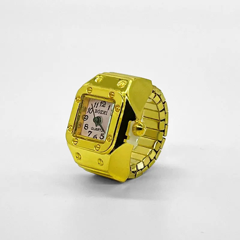 Mini Watches Finger Rings