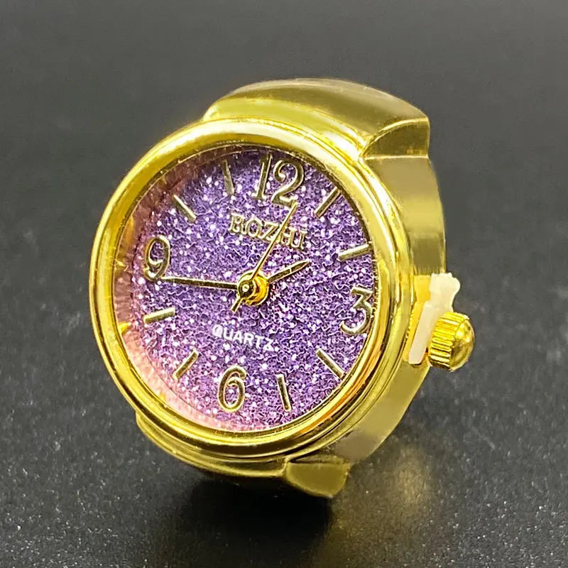 Mini Watches Finger Rings
