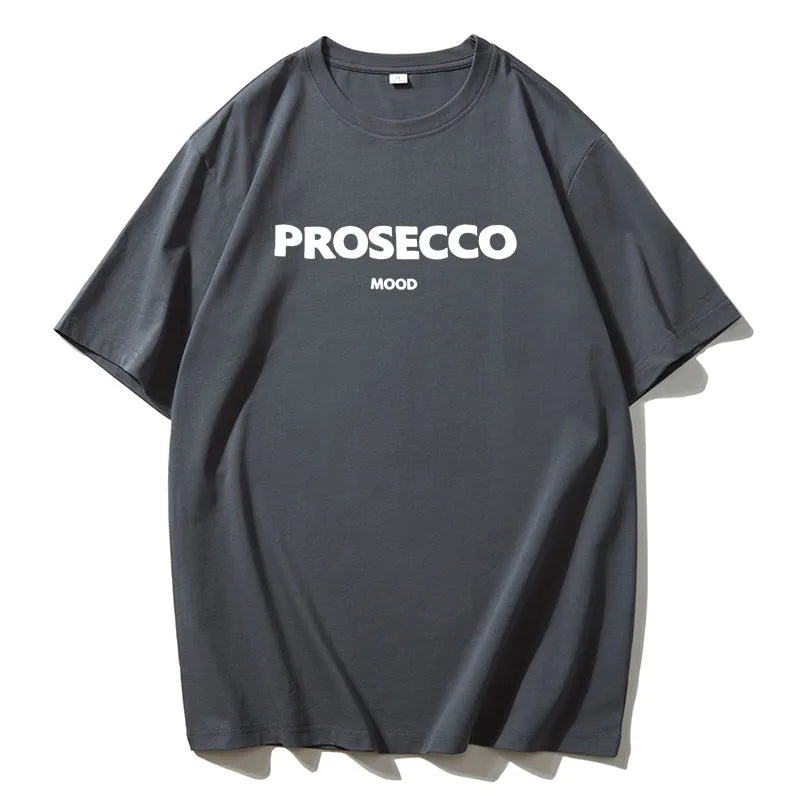 New Print “PROSECCO” Cotton Tee