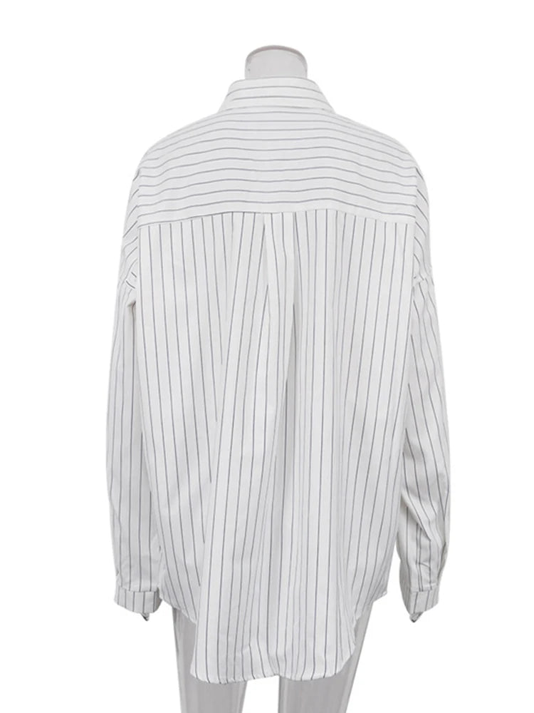 Oversized m Long Sleeve Blouse