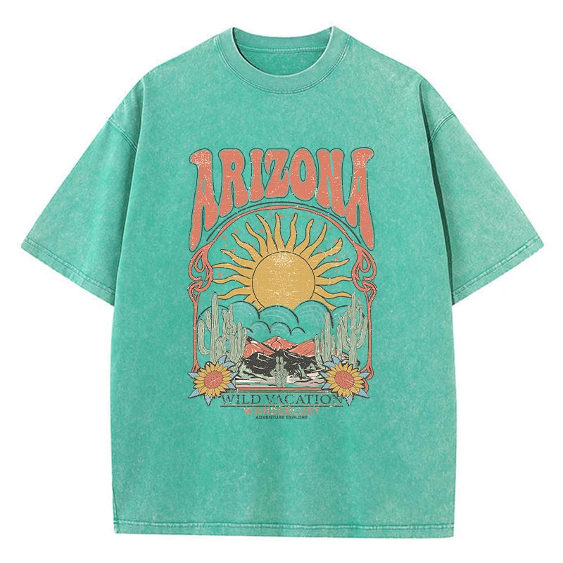 Wildlife Vacation Casual Loose Tees