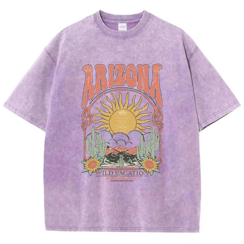 Wildlife Vacation Casual Loose Tees