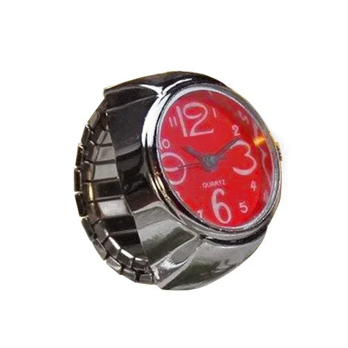 Retro Stretchy Watch Finger Ring