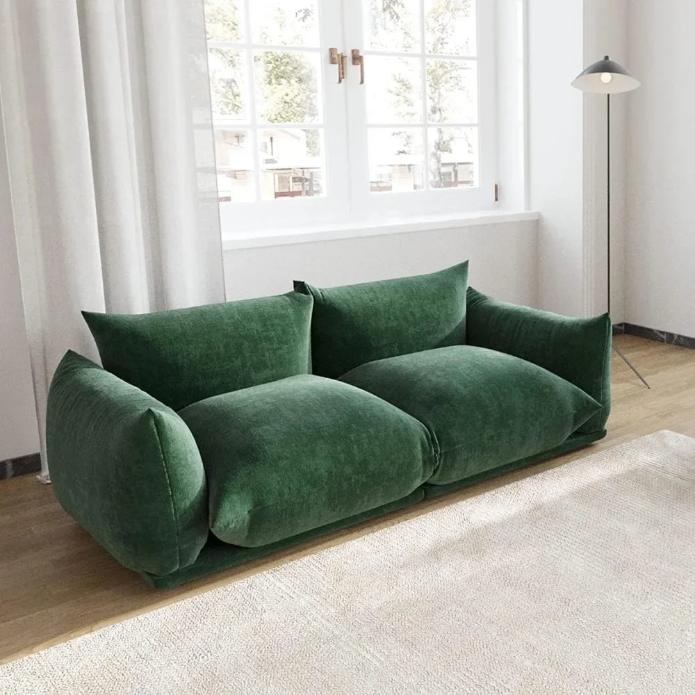 Deep Thick Love Seat Sofa