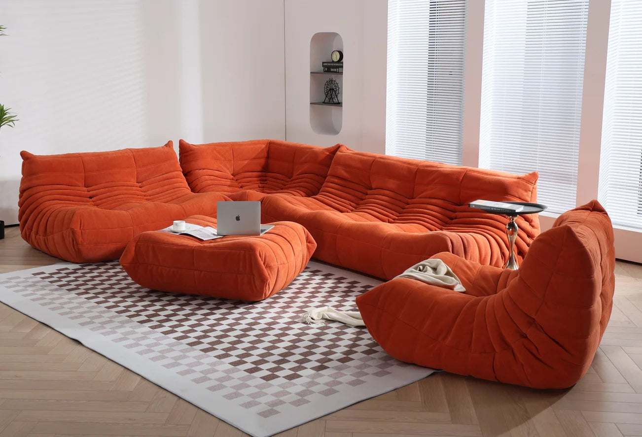 Single Caterpillar Sofa Balcony Leisure Chair