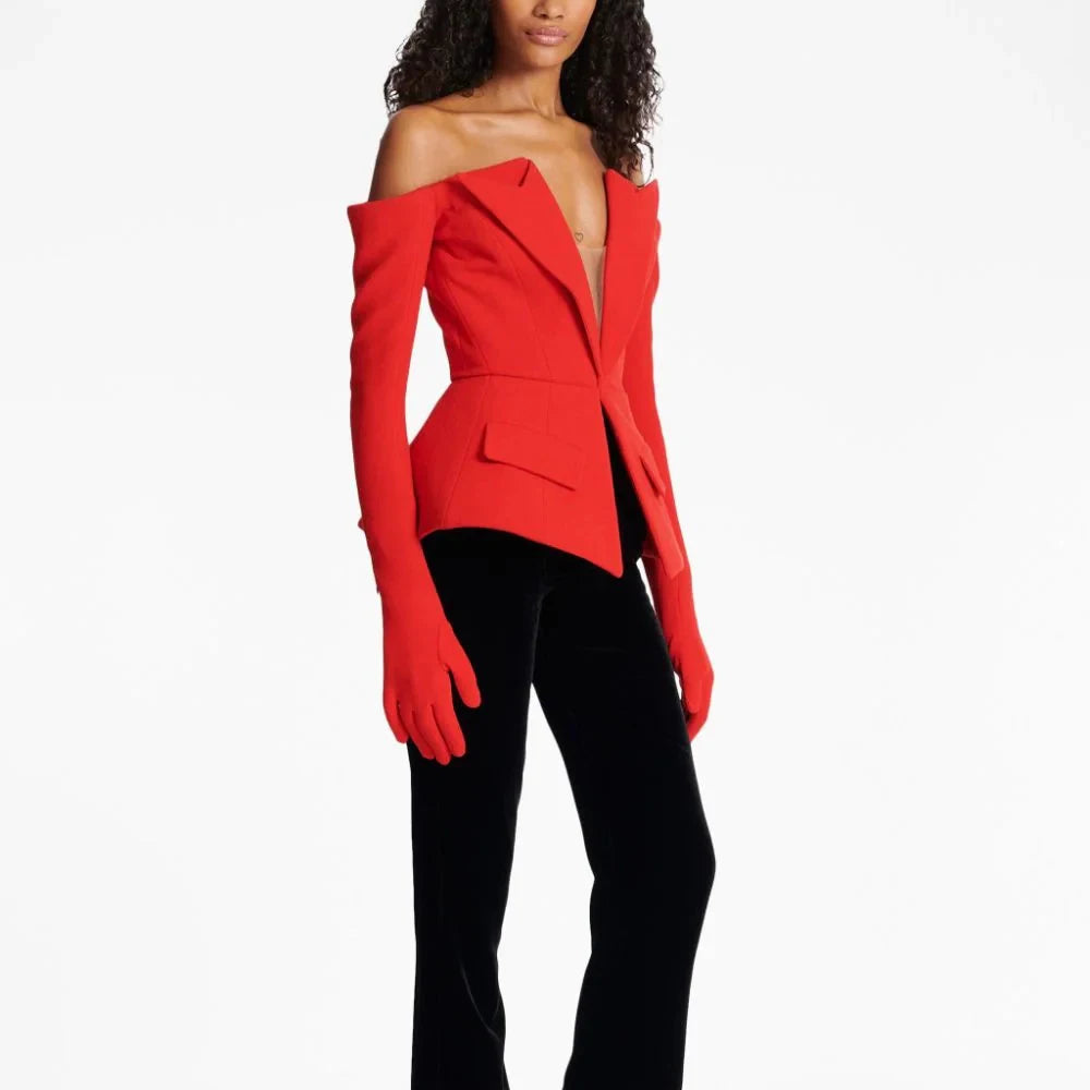 Off Shoulder Slimming Blazer