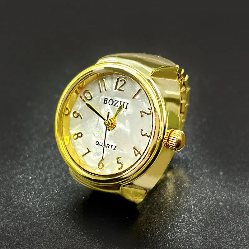 Mini Watches Finger Rings