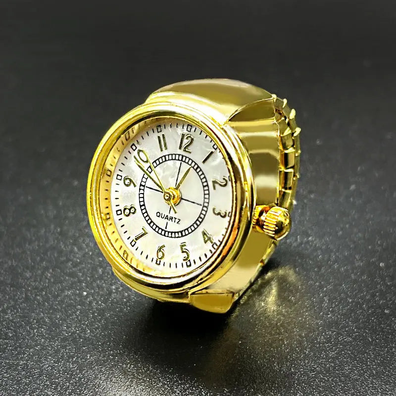 Mini Watches Finger Rings