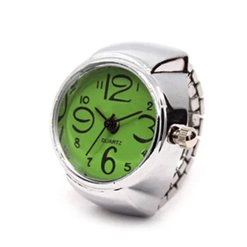Retro Stretchy Watch Finger Ring