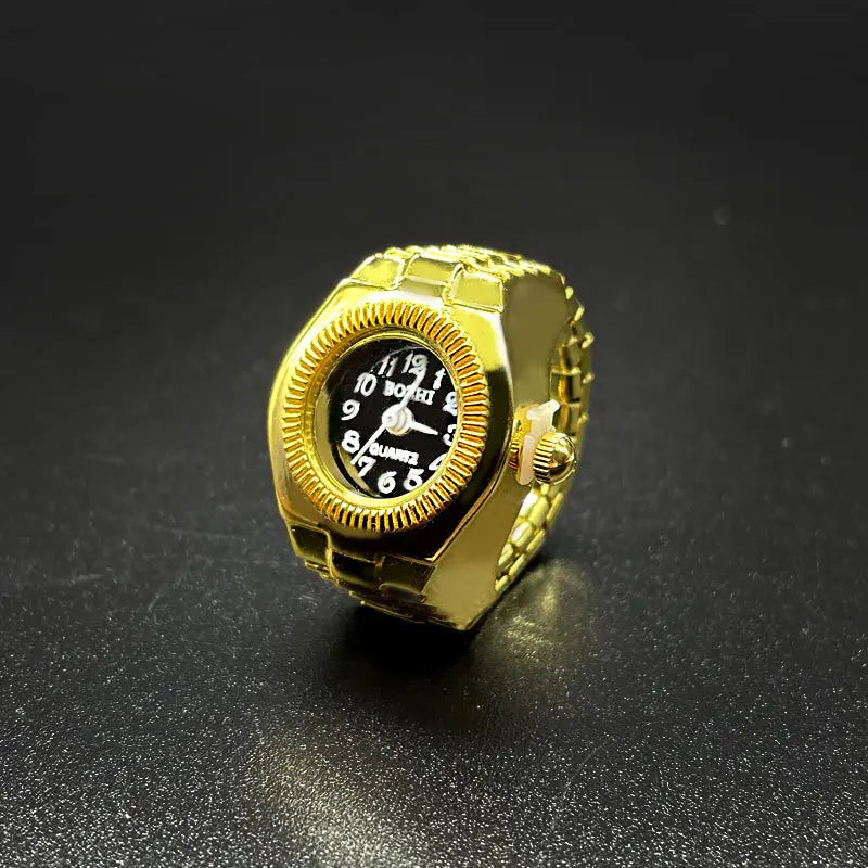 Mini Watches Finger Rings
