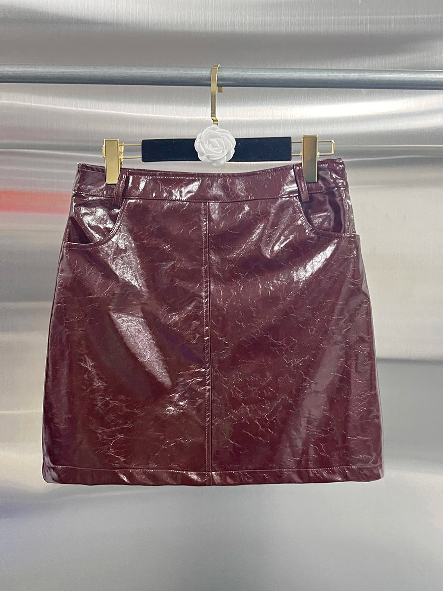 VGH Vintage High Waist Mini Skirt