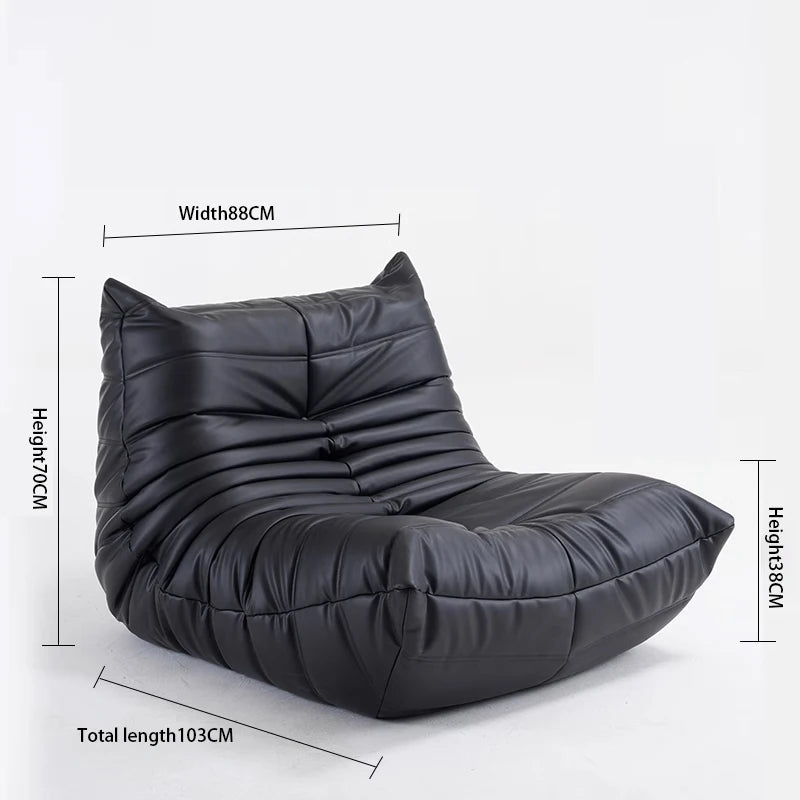 Single Caterpillar Sofa Balcony Leisure Chair