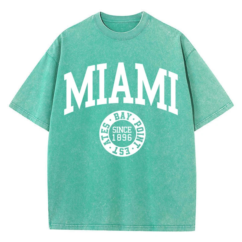 Distressed Night In Miami CasualTee Shirt