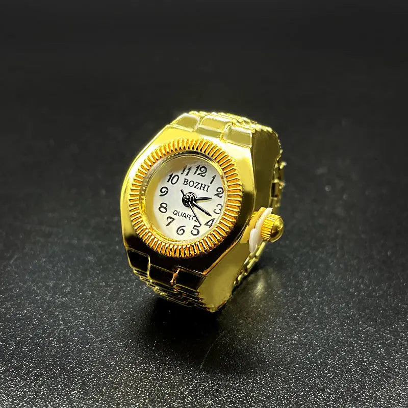 Mini Watches Finger Rings