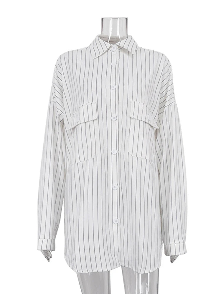 Oversized m Long Sleeve Blouse