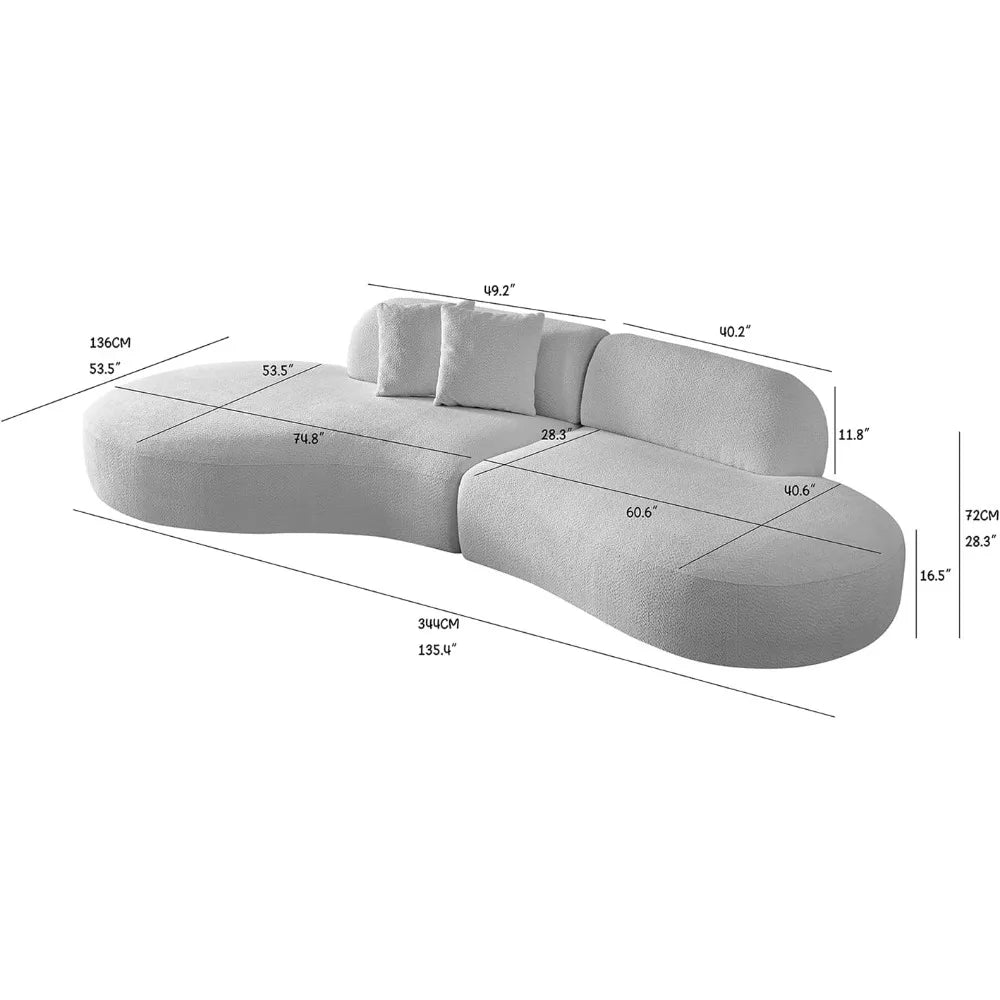 Azusa Oversized 6-Seat Sofa