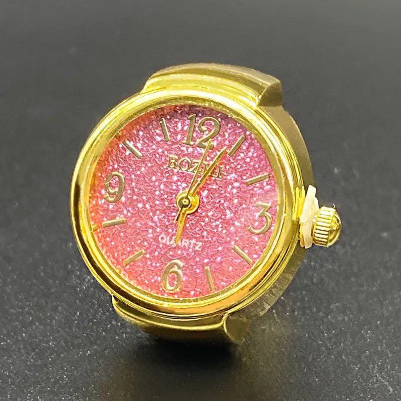 Mini Watches Finger Rings