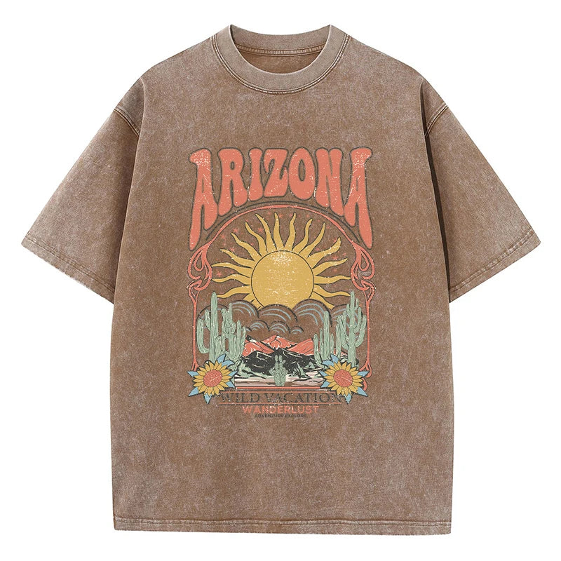 Wildlife Vacation Casual Loose Tees