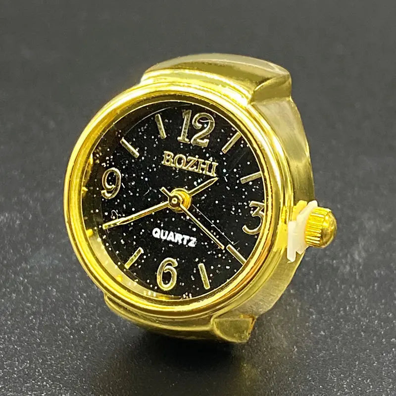 Mini Watches Finger Rings