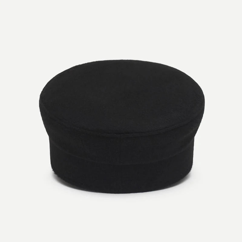 USPOP Monogram-embellished Newsboy Letter Cap