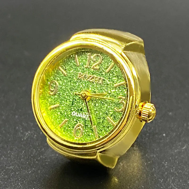 Mini Watches Finger Rings