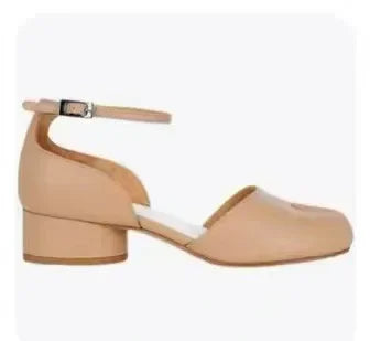 Day Dream Spilt Chunky Heels