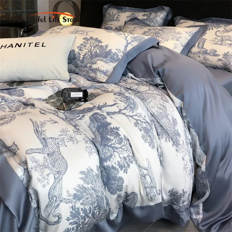 Natural Eucalyptus Fiber Duvet Bedding