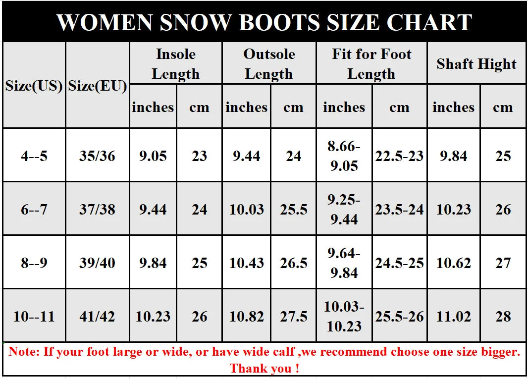 Faux Fur Warm Moon Boots