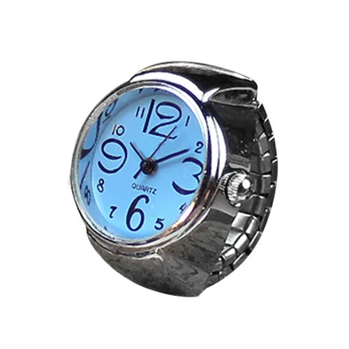 Retro Stretchy Watch Finger Ring