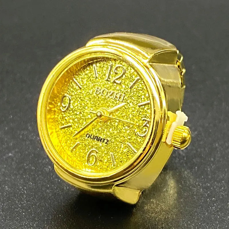 Mini Watches Finger Rings