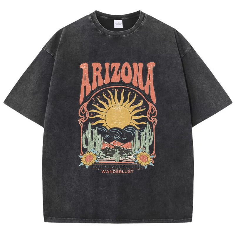 Wildlife Vacation Casual Loose Tees