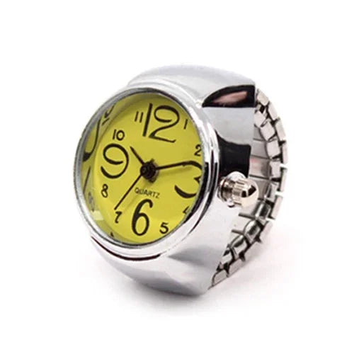 Retro Stretchy Watch Finger Ring