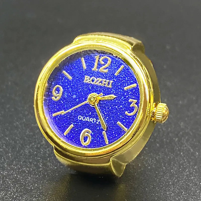 Mini Watches Finger Rings