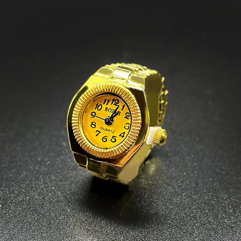 Mini Watches Finger Rings