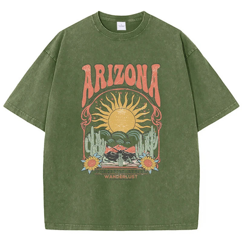 Wildlife Vacation Casual Loose Tees