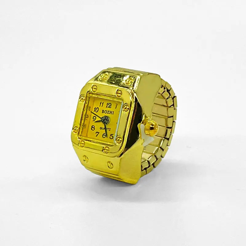 Mini Watches Finger Rings