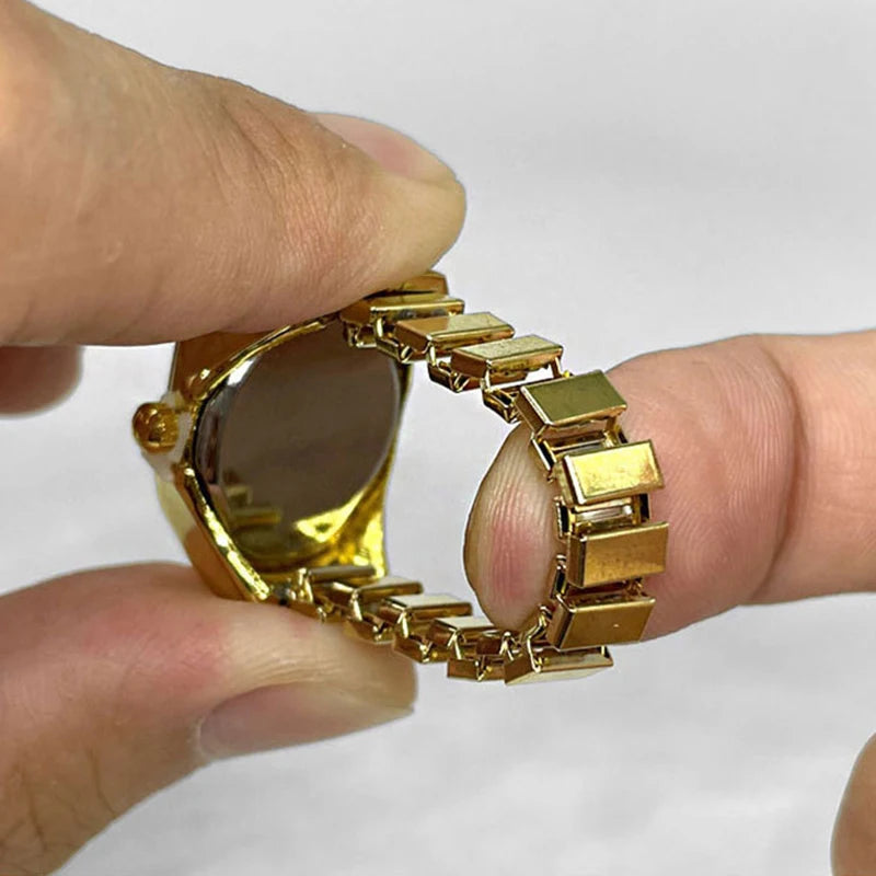 Mini Watches Finger Rings