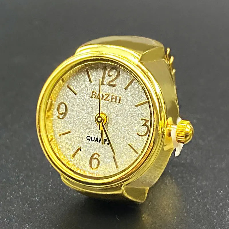 Mini Watches Finger Rings
