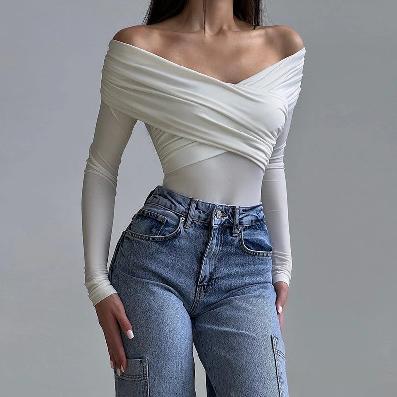 Slim Cross Bodysuits