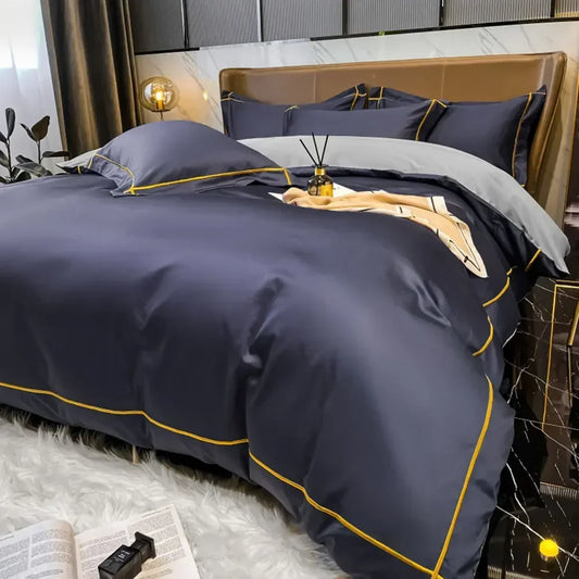 Svetanya Embroidery 100% Egyptian Silk Bedding