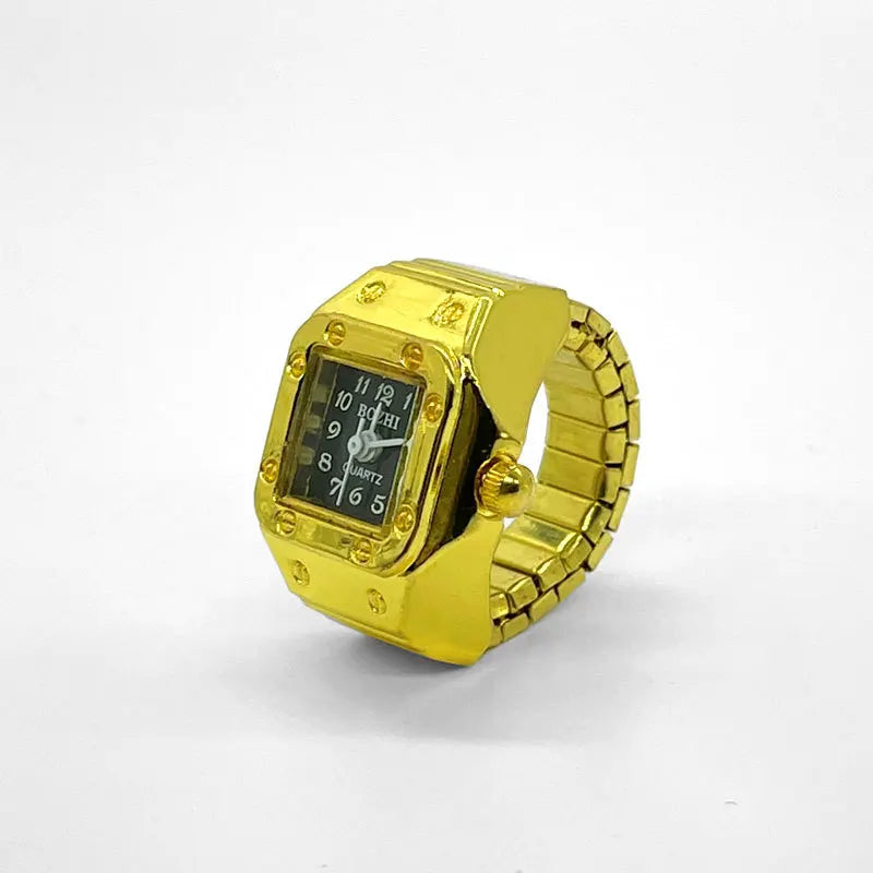 Mini Watches Finger Rings