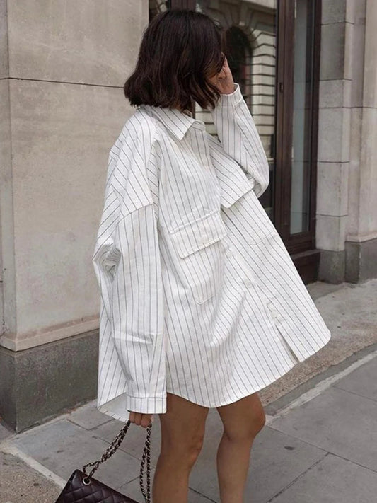 Oversized m Long Sleeve Blouse