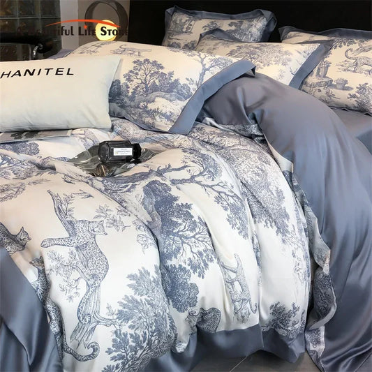 Natural Eucalyptus Fiber Duvet Bedding