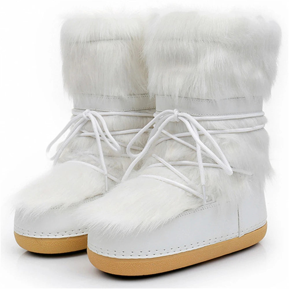 Faux Fur Warm Moon Boots