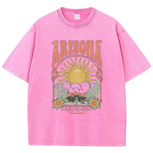 Wildlife Vacation Casual Loose Tees